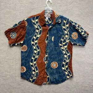 Vintage The Territory Ahead XL Men's Button-Up Shirt‎ Multicolored